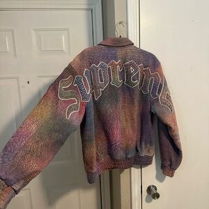 Exclusive Supreme Fruity Pebbles Varsity Jacket